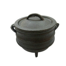 #1/4 Mini Cast Iron Potjie Pot